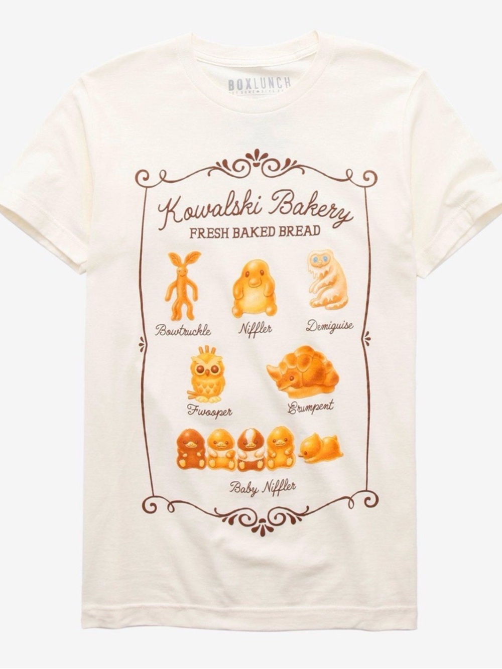 Fantastic Beasts and Where to Find Them Kowalski Bakery Menu Women's T-Shirt
